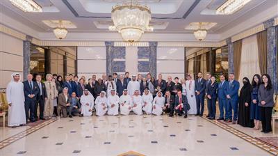 إستقبال سمو الشيخ محمد بن حمد بن محمد الشرقي رئيس الاتحاد الدولي للتايكواندو 